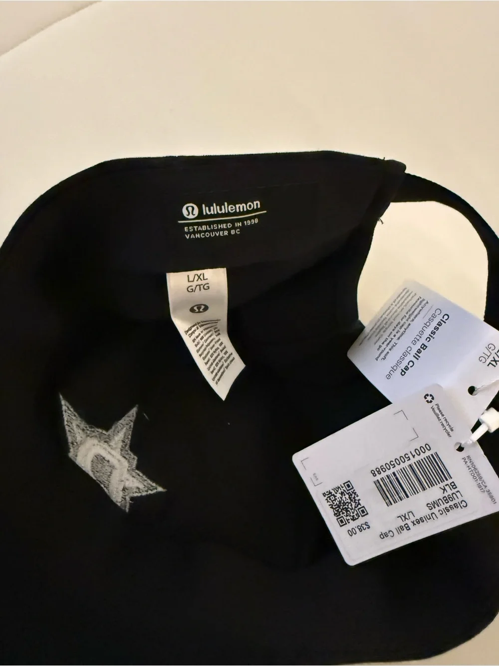 Lululemon Dallas Stars Classic Unisex Ball Cap L/XL